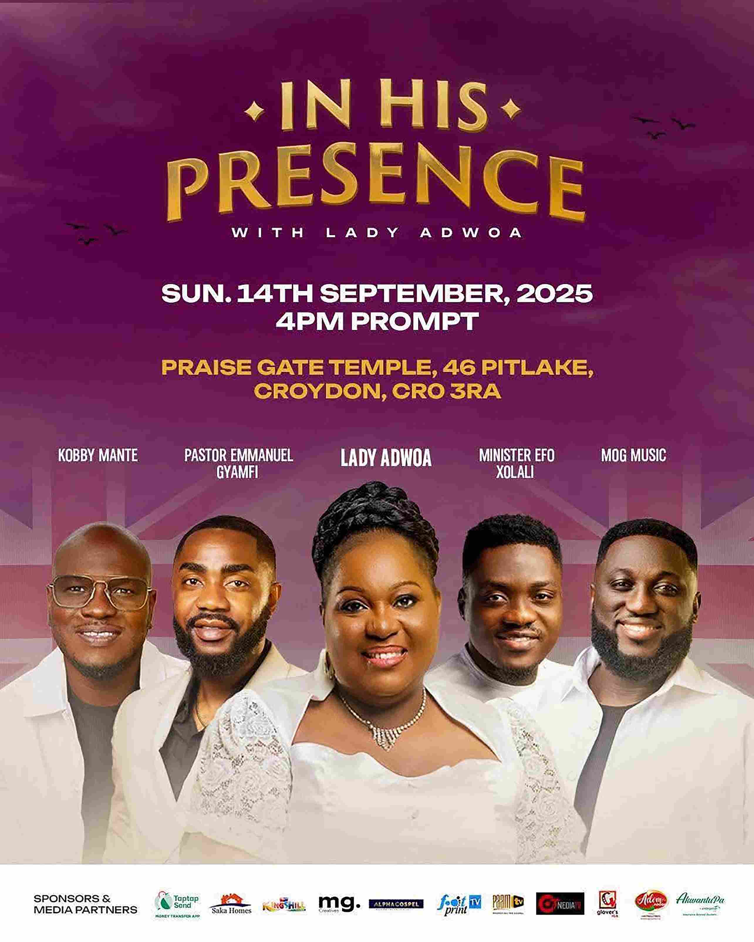 In His Presence By Lady Adwoa